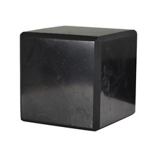 Shungite World Shungite Cube - 70 Mm 2.75 Polished Or Unpolished 
