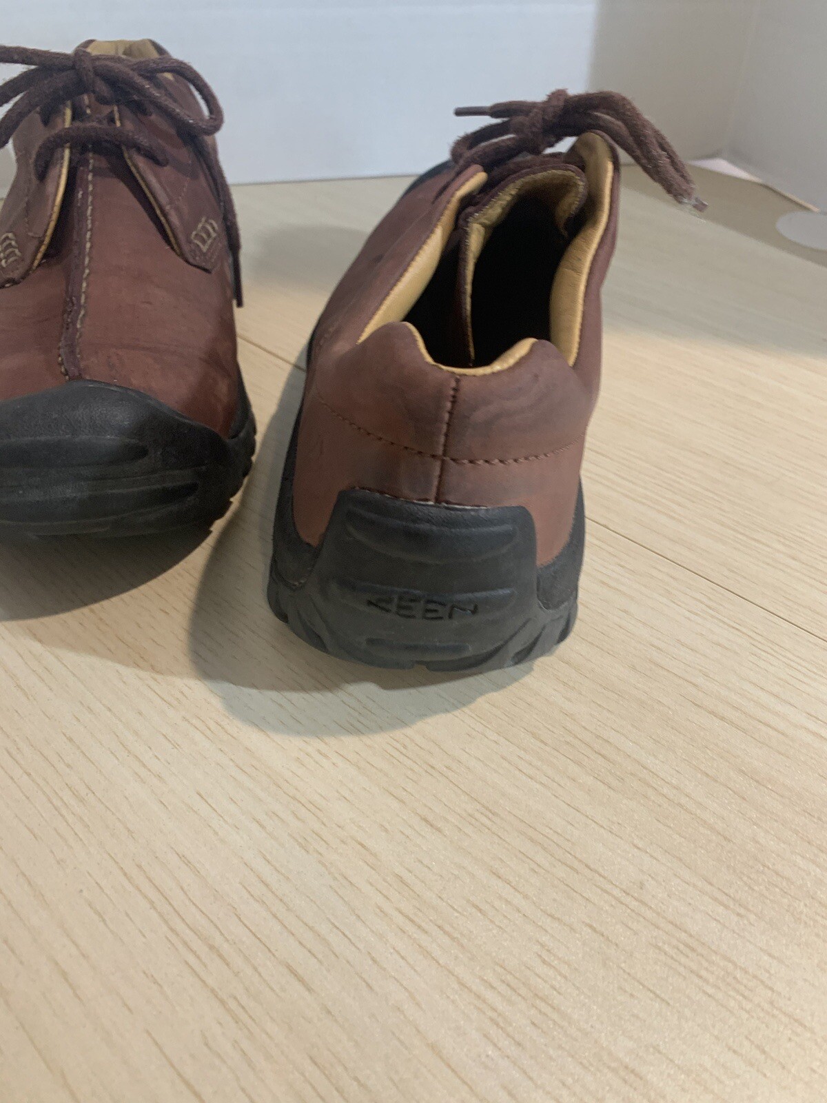 Scarpe KEEN XT0505 mattoni in pelle lacciata top bassi da trekking donna taglia 8 5 39