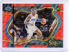 2022-23 Panini Select Asia PAOLO BANCHERO RC Courtside Red Wave Prizm SSP