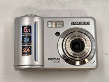 Samsung Digimax S500 5.1MP 3x Optical Zoom Camera Refurbished Silver