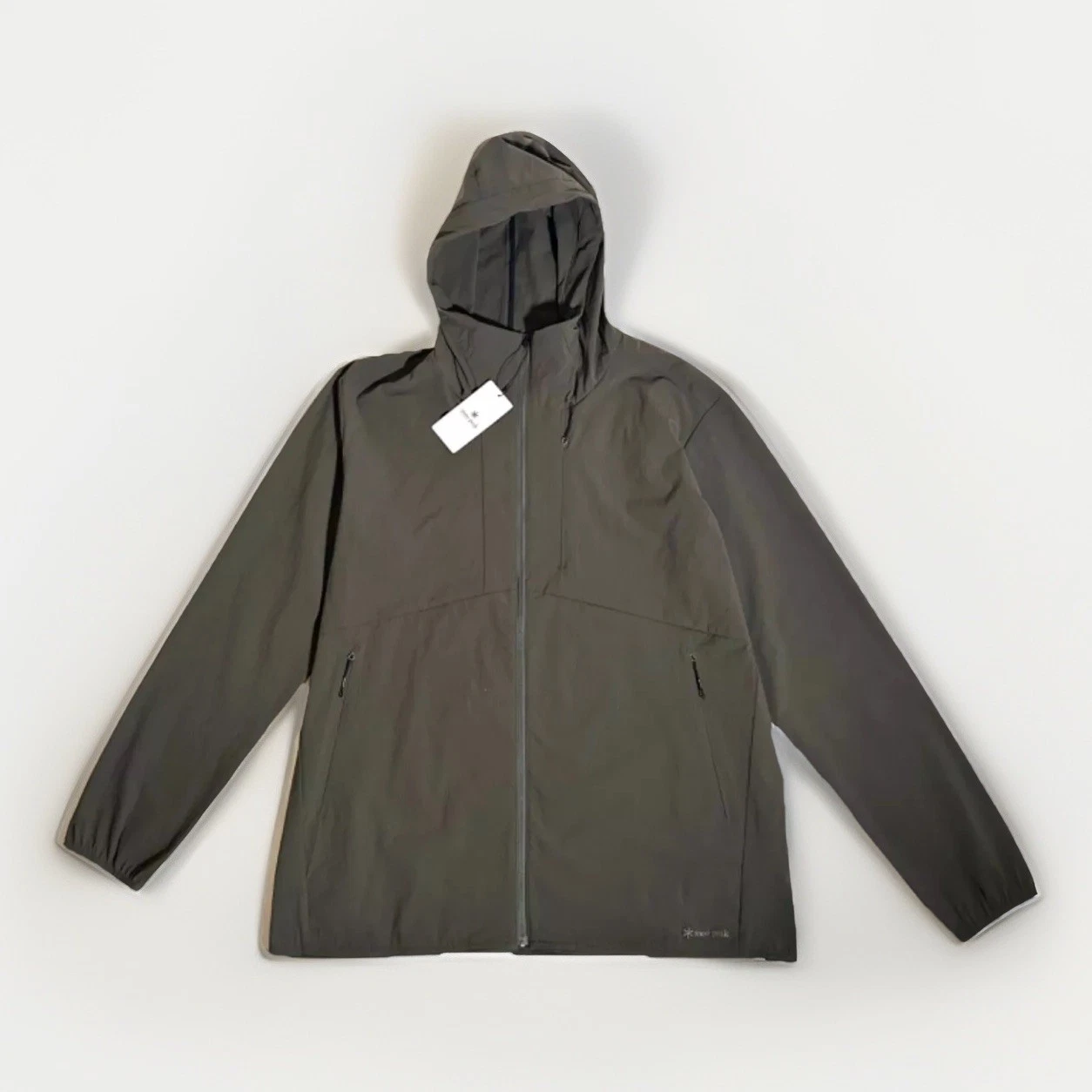 Snow Peak Men's Jacket Coat Active Parka Comfort Olive Zip Japan Outdoors Nylon