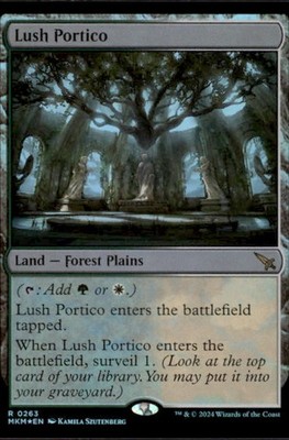 MTG Lush Portico R Promo Pack: Murders at Karlov Manor 263 NM