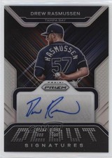 2022 Panini Prizm Debut Signatures Silver Prizm Drew Rasmussen #DS-DR Auto 0s55