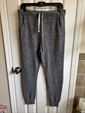 Free People Jogger Small Womens Kick Pants Cargo Warm Up Pants Lt Grey
