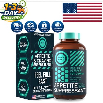 Appetite Control Diet Pills - Garcinia & White Bean Extract, 60 Caps