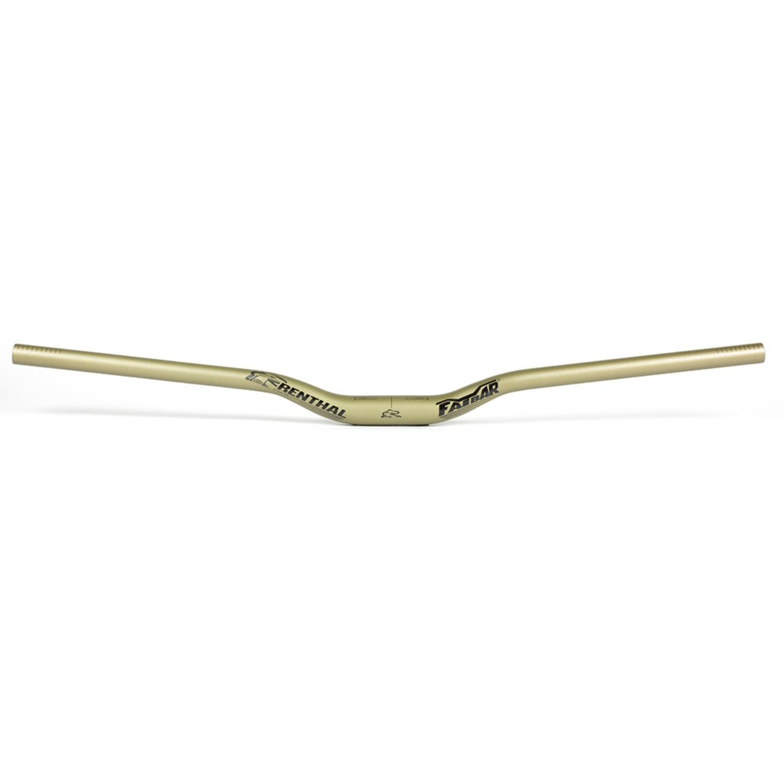 Renthal FatBar V3 Alloy Handlebar - 31.8mm Clamp, 30mm Rise, Gold, 800mm Width
