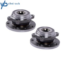 2 Front Wheel Hub & Bearing Assembly For Volkswagen Passat Jetta Tiguan 2 Front Wheel Hub & Bearing Assembly For Volkswagen Passat Jetta Tiguan