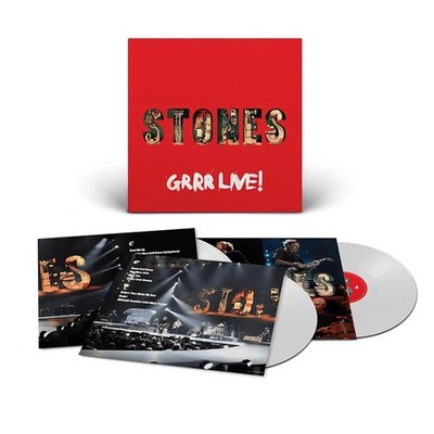 Grrr Live! (JB Hi-Fi) - The Rolling Stones Vinyl (White)