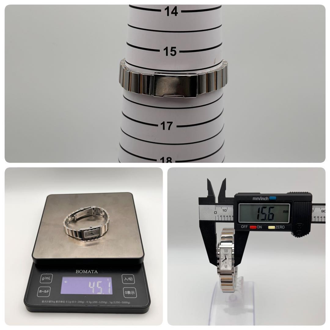 SEIKO LUKIA Diamond Silver Rectangular Watch Ladi… - image 12