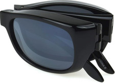 Dioptics Women's Haven-Effortless Folding Polarized Rectangular Fits Over