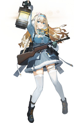 Suomi Girls Frontline 2 Anime Waifu Sticker 6'' Car Decal Weatherproof