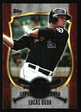2015 Topps #FHR-35 Lucas Duda First Home Run (Series Two)