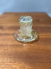 Frosted Glass Demitasse Cup Saucer Manal UAE ...