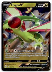 Flygon V 106/172 Brilliant Stars Holo Ultra Rare