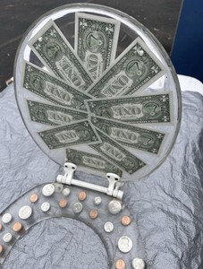 Vintage Money Toilet Seat.