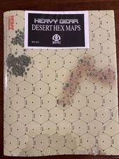 Heavy Gear: Desert Hex Maps (4 Maps) DP9-049 Sealed - 4 maps