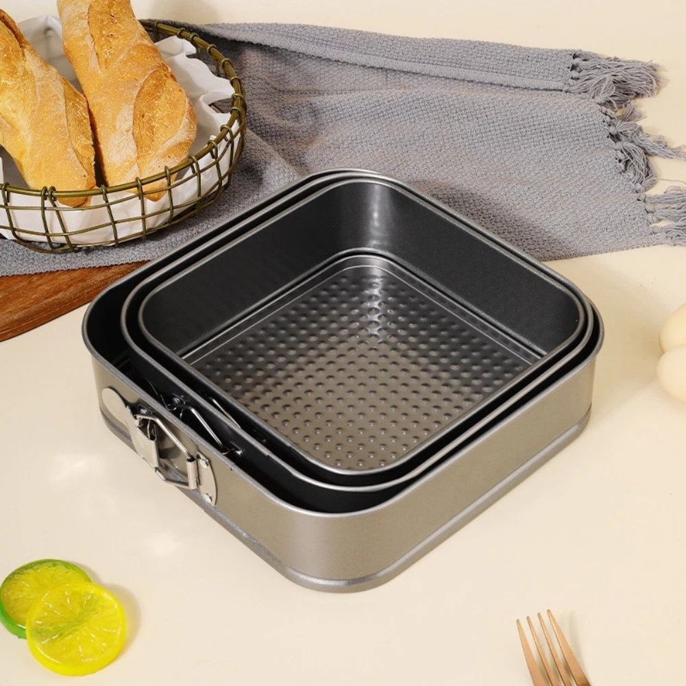 Professional Springform Cake Pan 14 Inch by 11 Inch Rectangle with Handle