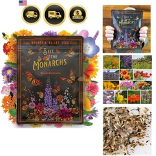 Wildflower Seeds Bulk Perennial Mix Pollinator Flowers Save Monarchs