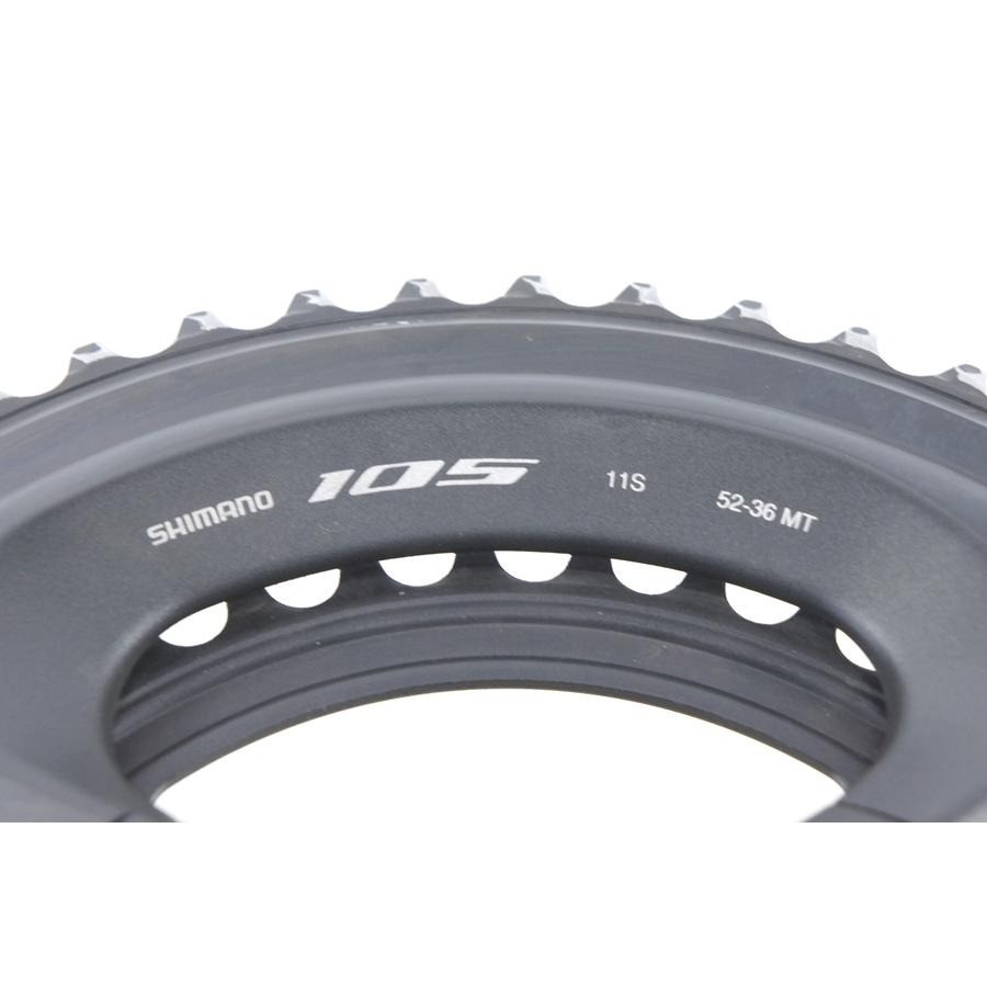 コウ シマノ FC-R7000 165mm 52-36 11s 105 Amazon.co.jp: SHIMANO 105 FC-R7000 Crankset 172.5x52/36