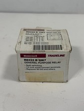 Honeywell General Purpose Switching Relay R8222 B 1067 24v 15 Amp, New Open Box