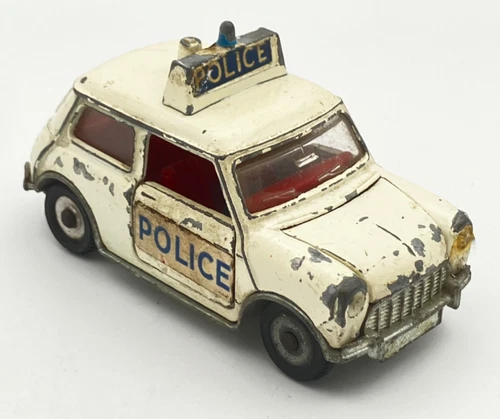 1967/68 Dinky 250 Mini Cooper S - Police Car (MTB 21E) - Vintage Original Model