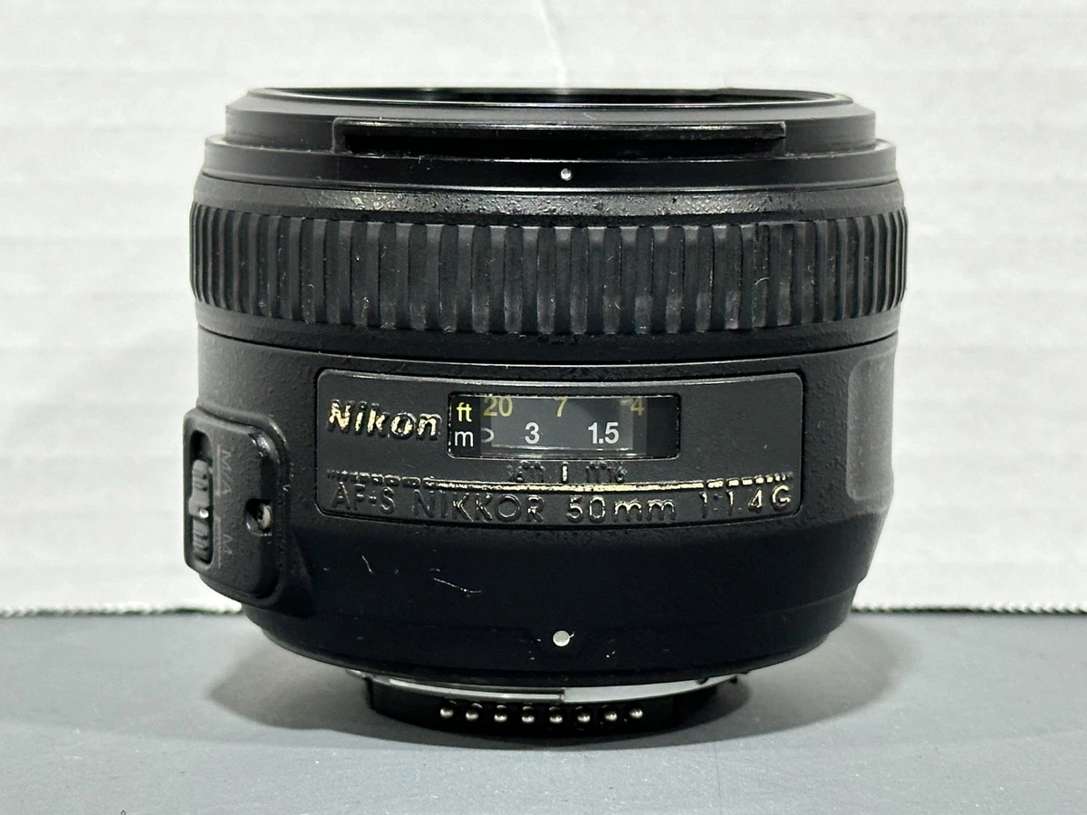 Nikon NIKKOR AF-S 50mm f/1.4 Camera Lenses for sale - eBay