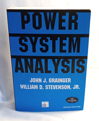 Power System Analysis PB 2014 Reprint John Grainger William Stevenson Jr Indian