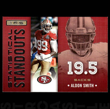 Aldon Smith 2013 Panini Rookies & Stars Stat Standouts #21 San Francisco 49ers 