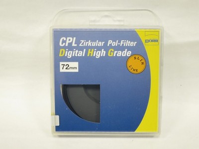 Dörr CPL Slim Line Zirkular-Polfilter 72 mm in OVP, neu und versiegelt