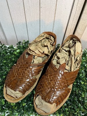 Huarache sandals, size 8, light brown Huaraches Sandals Light Brown main image 4