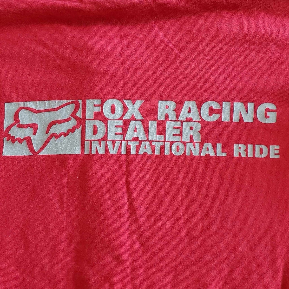 ビンテージ　Fox Racing Lサイズ シャツ Vintage Fox Racing T Shirt Dealer Invitational Ride Adult Large L