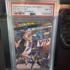 2025 Panini National Convention Vip Gold Pack - Kelsey Plum #8 National Hello...