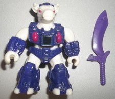 Battle Beasts Bodacious Bovine #68 complete w/water rub & weapon 1987 Hasbro