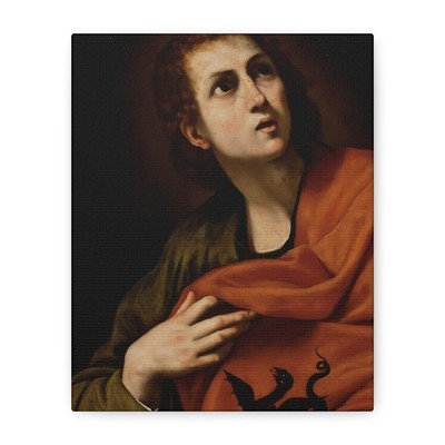 Ribera, Jusepe de, lo Spagnoletto - Saint John the Evangelist - Canvas Wall Art