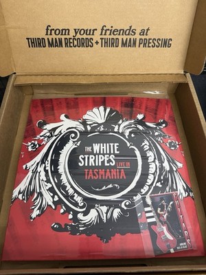 THE WHITE STRIPES LIVE IN TASMANIA 3LP THIRD MAN RECORDS VAULT 68 JACK WHITE NEW
