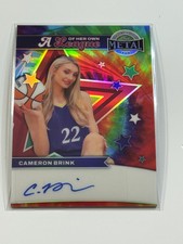 2025 Leaf Metal Women Of Sport Auto League Of Her Own Tie Dye - Cameron Brink /4