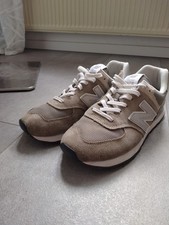New Balance 574 Herren Sneaker Low Top Beige/Grau EU 43 Schnürung ML574EGG