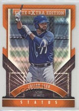 2015 Panini Elite Extra Edition Status Orange Die-Cut 6/10 Julian Leon #149 6x0