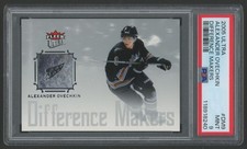 Alex Ovechkin ROOKIE 2005-06 Fleer Ultra Difference Makers #DM9 PSA 9 MINT
