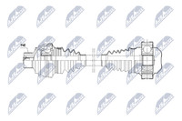 Antriebswelle Nty NPW-AU-082 FüR Audi A4 B8 8K2 Avant 8K5 A5 Sportback 8TA 8KH