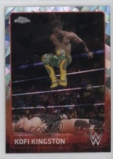 2015 Topps Chrome WWE Atomic Refractor Kofi Kingston #41 1u6