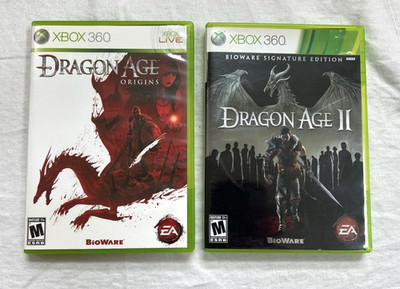 Dragon Age Xbox 360 Bundle - (2) Dragon Age II , Dragon Age Origins BioWare
