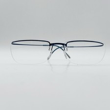 Silhouette eyeglasses Men Ladies Angular Blue Minimal Arts 7522 40 6096 Titan
