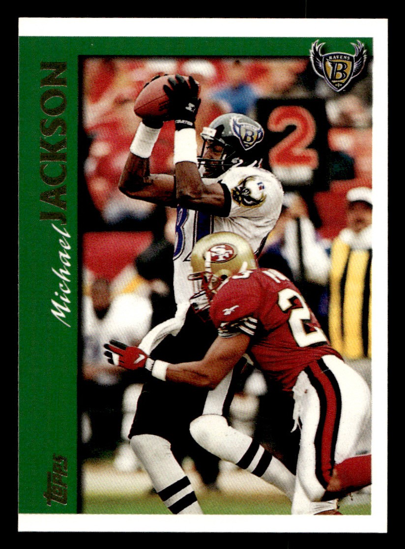 1997 Topps - Michael Jackson #253 Football Sports Card Raw Trading Card