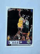 1998-99 Upper Deck UD Choice Preview - Shaquille O'Neal #68 HOF Lakers