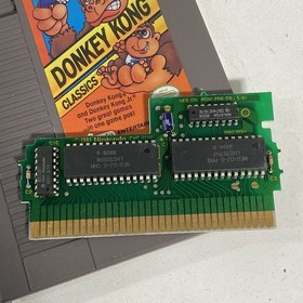 Super Mario Bros 3 Donkey Kong Classics 2 Game Lot Nintendo NES Cartridge Manual