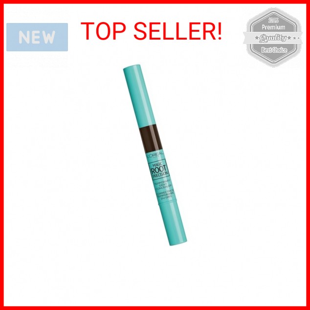 L'Oreal Paris Magic Root Precision Temporary Gray Hair Color Concealer Brush, 4 