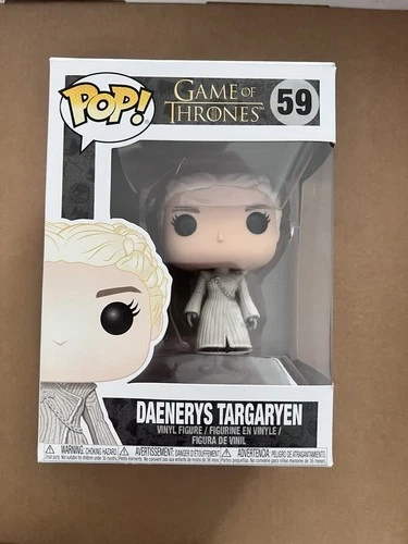 Funko Pop! Vinyl: Game of Thrones Daenerys Targaryen With White Coat No. 59