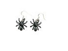 Halloween Spider Dangle Earrings Handmade with LEGO® Bricks Parts — photo 2