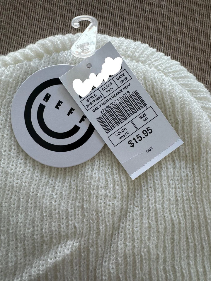 Ежедневная белая шапочка Neff - Изображение 2 из 3